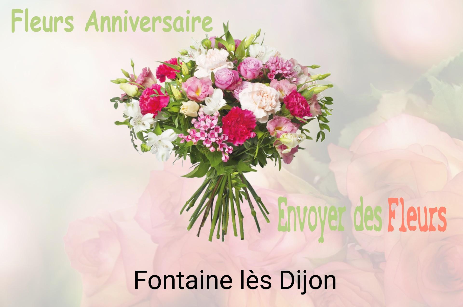 Bouquet de fleurs d’anniversaire livré à Fontaine-lès-Dijon